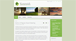 Desktop Screenshot of kenswickhoa.com